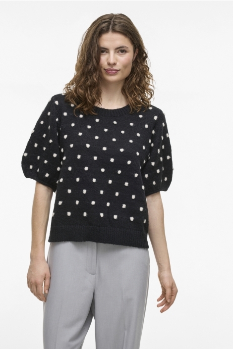 Vila vidottie 2/4 sleeve knit top